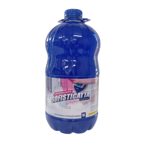 Lava roupas líquido tradicional.