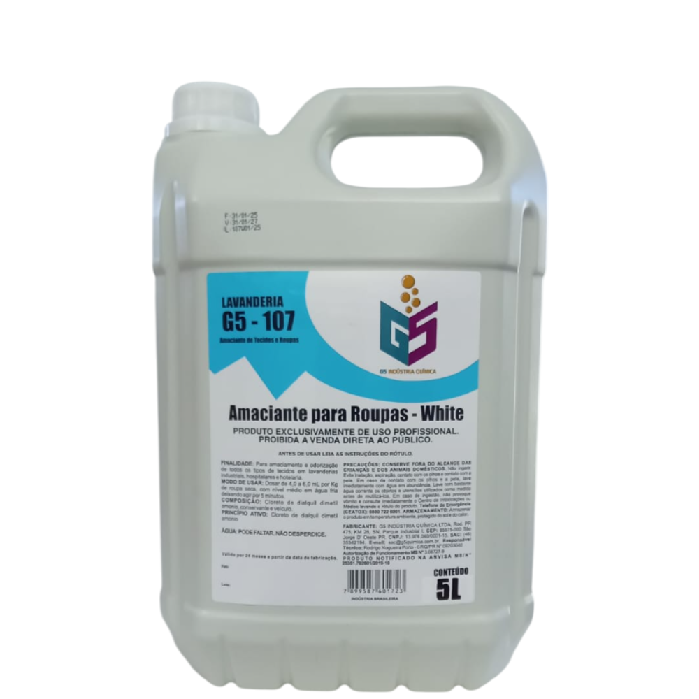 Amaciante para roupas - wuite