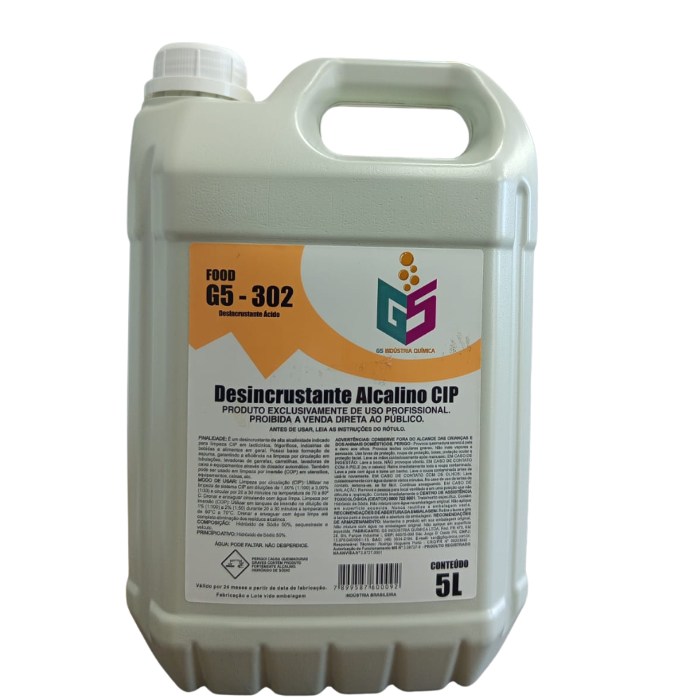 Desincrustante  Alcalino CIP