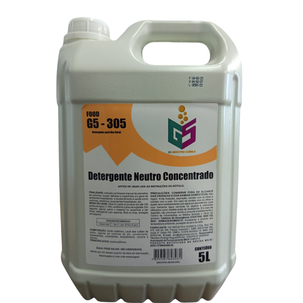 Detergente Neutro Concentrado