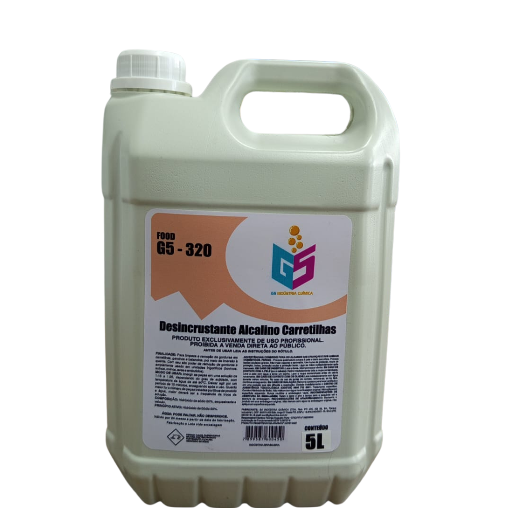 Desincrustante Alcalino Carretilhas